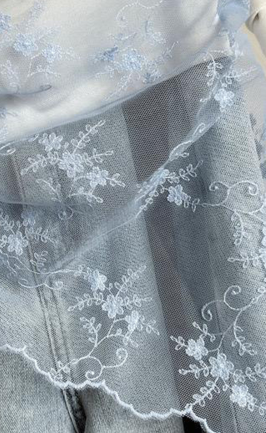 Say INA Copenhagen Skjerf / Skjørt - Clara Triangle - Light Blue