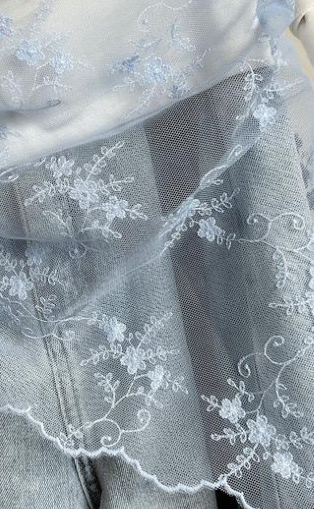 Say INA Copenhagen Skjerf / Skjørt - Clara Triangle - Light Blue