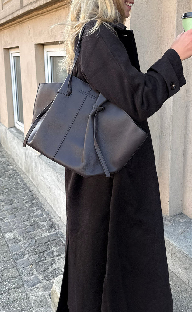 Say INA Copenhagen Veske - Amanda - Dark Brown PU Leather