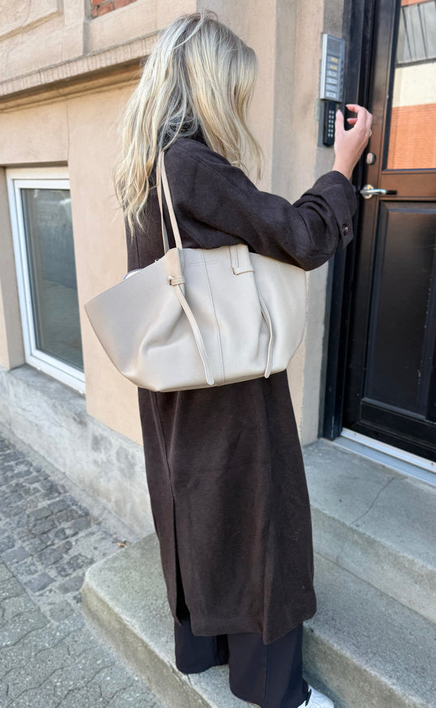 Say INA Copenhagen Veske - Amanda - Beige PU Leather