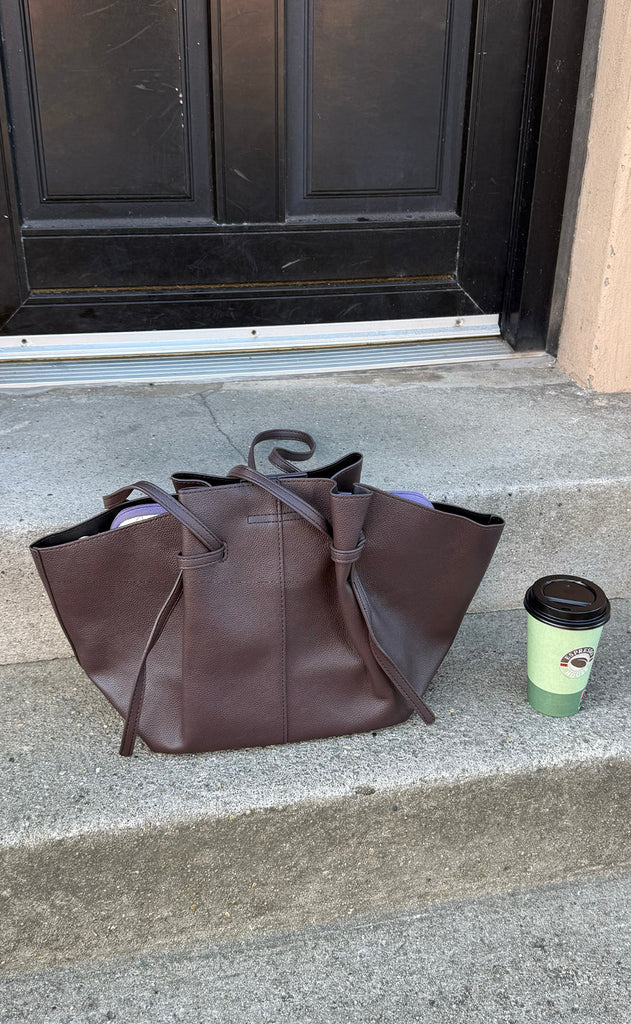 Say INA Copenhagen Veske - Amanda - Dark Brown PU Leather