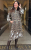 Say INA Copenhagen Kjole - Tilde Long - Leopard W. Embroidery