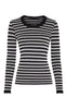 Tim & Simonsen Bluse - Isa Frida - Nero/Bianco