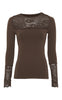 Tim & Simonsen Bluse - Nancy Lacechest - Caffe