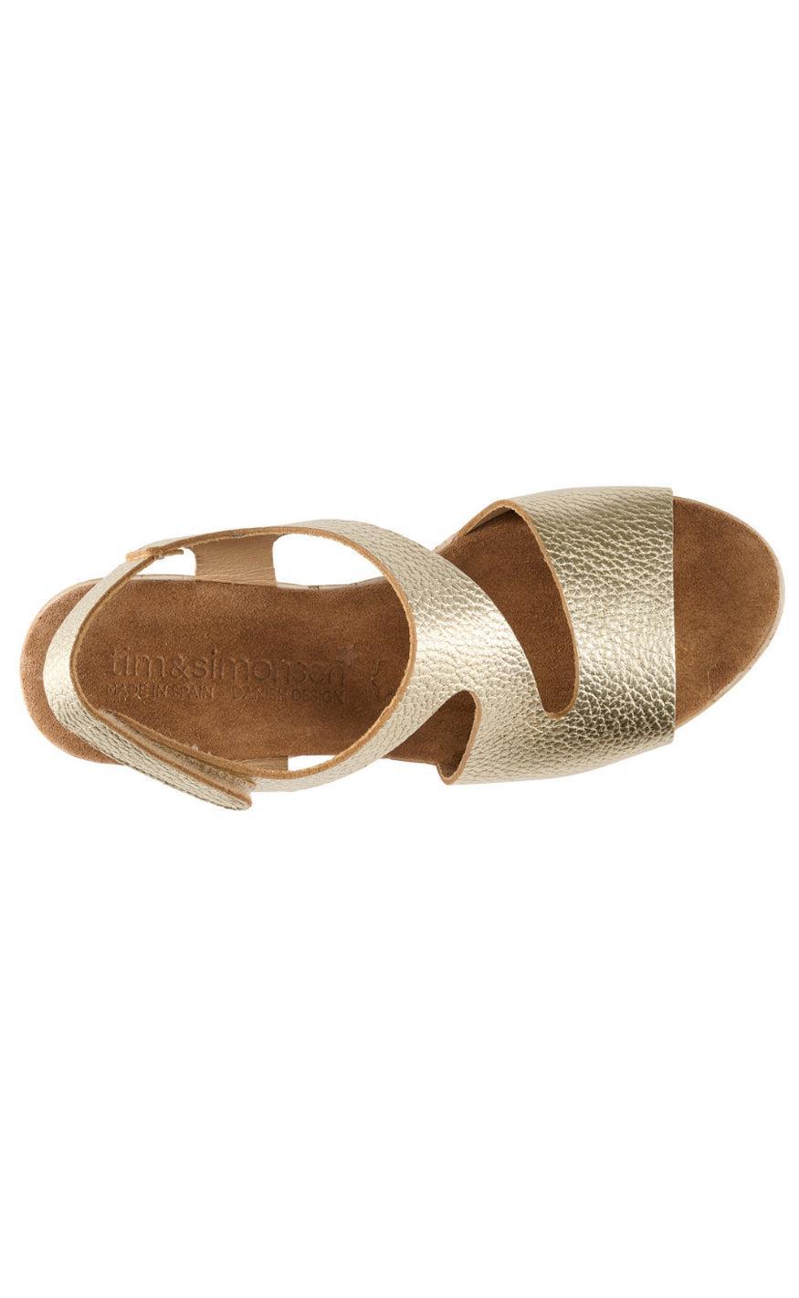 Tim & Simonsen Sandaler - Katia Nature - Platino