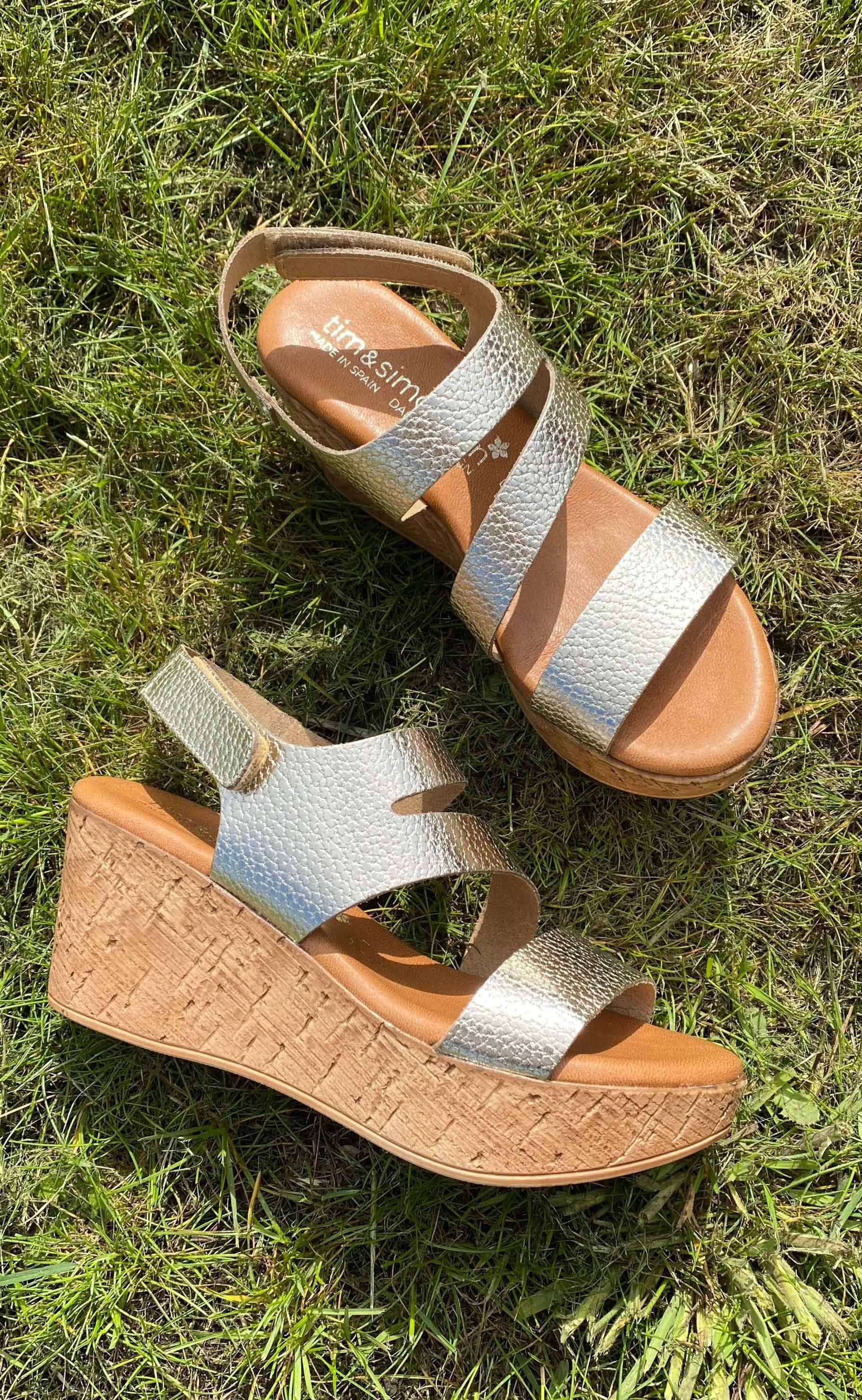 Tim & Simonsen Sandaler - Matilda - Platino Gold