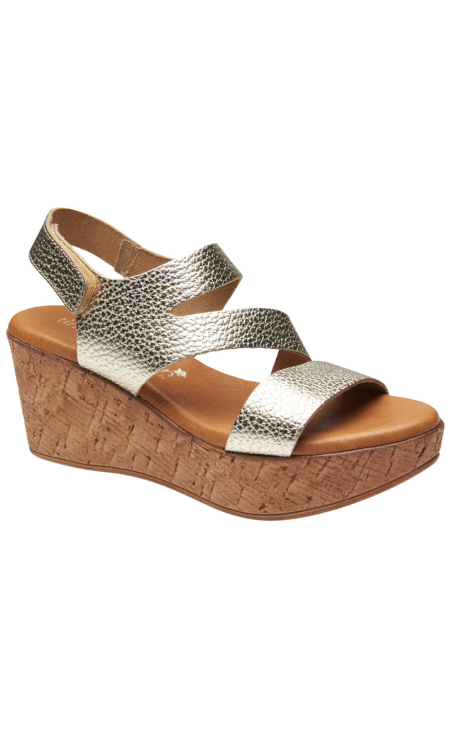 Tim & Simonsen Sandaler - Matilda - Platino Gold