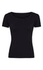 Tim & Simonsen T-skjorte - Linea Rib - Nero