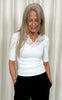 Tim & Simonsen Topp - Belen SS - Bianco
