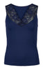 Tim & Simonsen Topp - Belen V-Lace - Marine (vendbar)