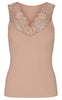 Tim & Simonsen Topp - Belen V-Lace - Nude (vendbar)