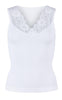 Tim & Simonsen Topp - Belen V-Lace - White (vendbar)
