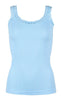 Tim & Simonsen Topp - Frida Rib - Azzurro