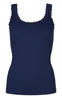 Tim & Simonsen Topp - Frida Rib - Blu