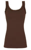 Tim & Simonsen Topp - Frida Rib - Cioccolato