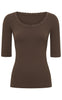 Tim & Simonsen Topp - Frida SS - Caffe
