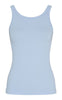 Tim & Simonsen Top - Lone Rib - Azzurro