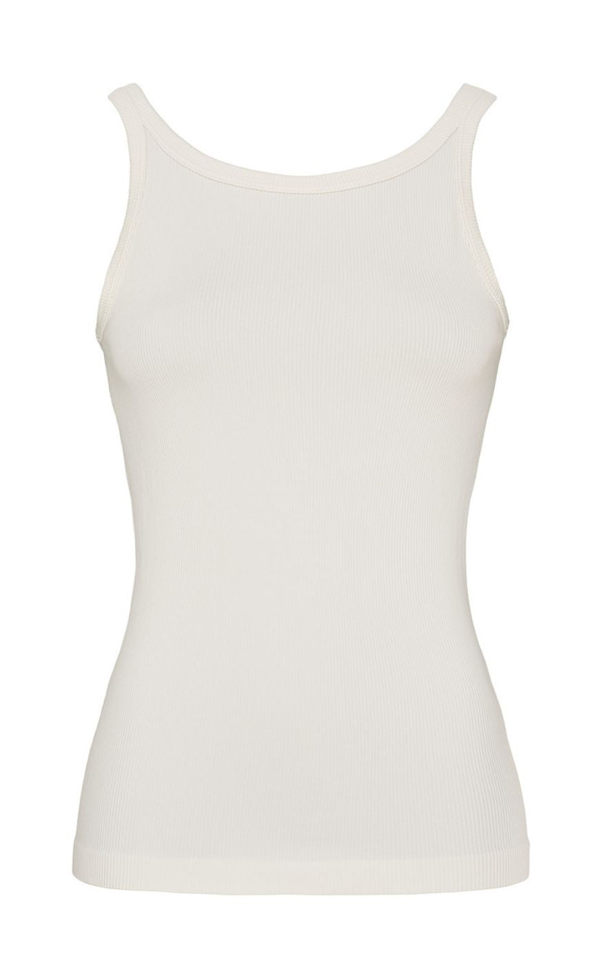 Tim & Simonsen Topp - Lone Rib - Ivory