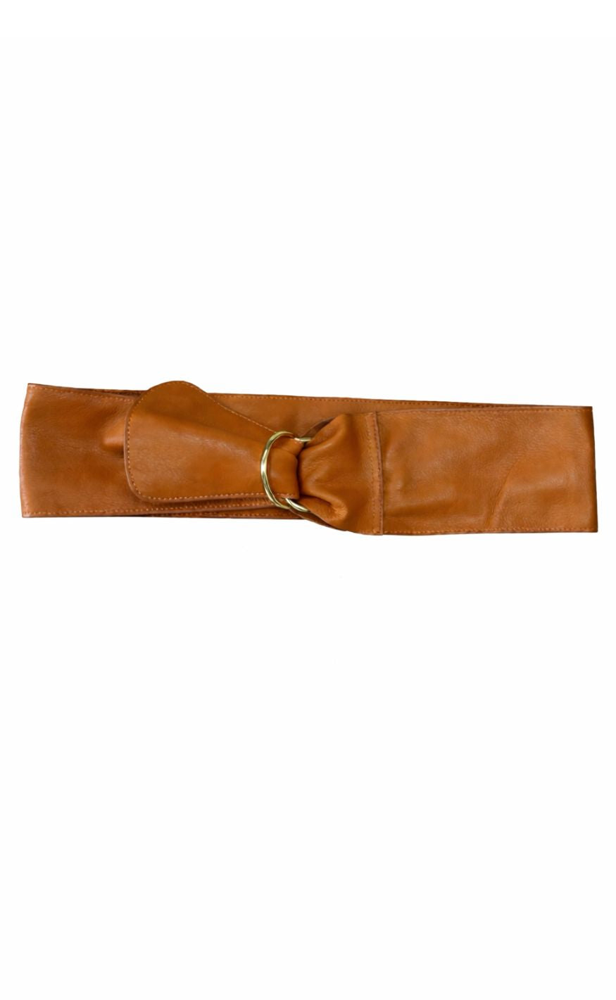 Tim og Simonsen Belte - Cara - Cognac-gold