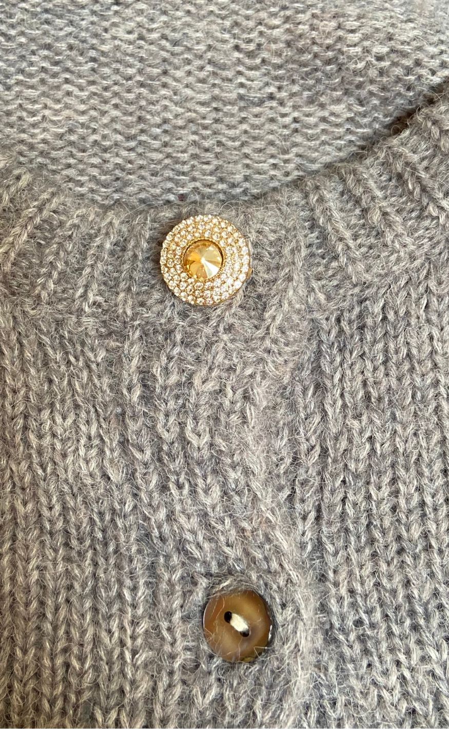 Tim og Simonsen Button Cover - Gina 2 stk - Gold