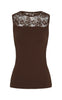 Tim & simonsen Topp - Nancy Rib - Cioccolato
