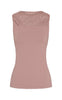 Tim & simonsen Topp - Nancy Rib - Rosa Antico