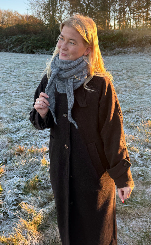 Say INA Copenhagen Skjerf - Myrna - Grey