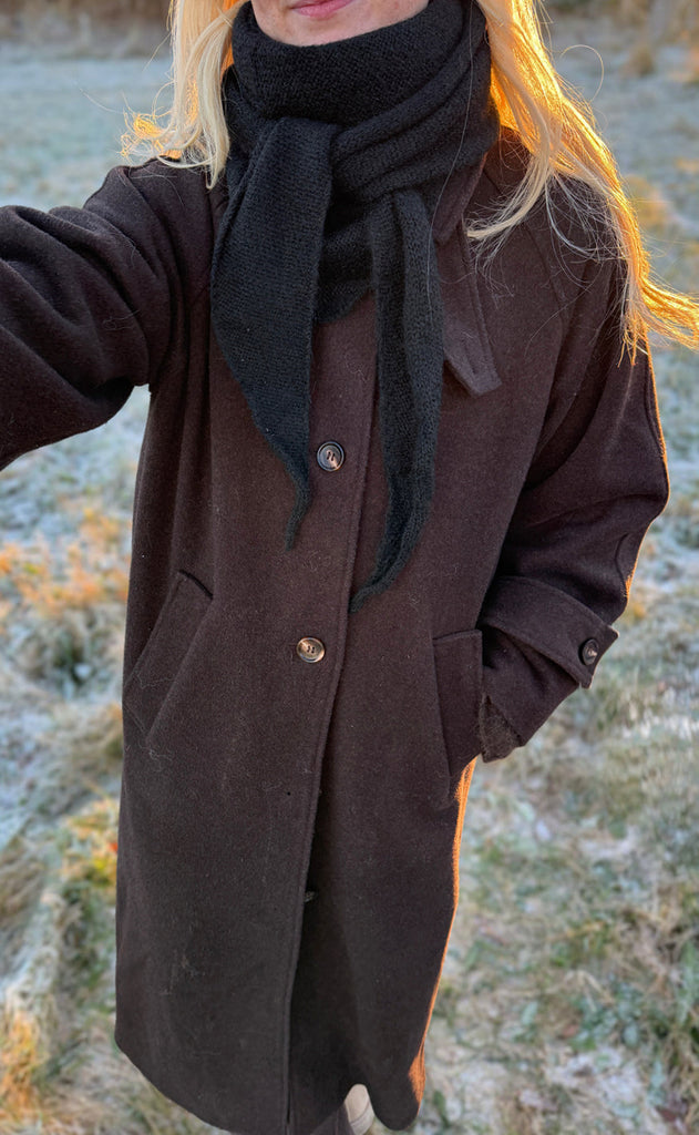 Say INA Copenhagen Skjerf - Myrna - Black