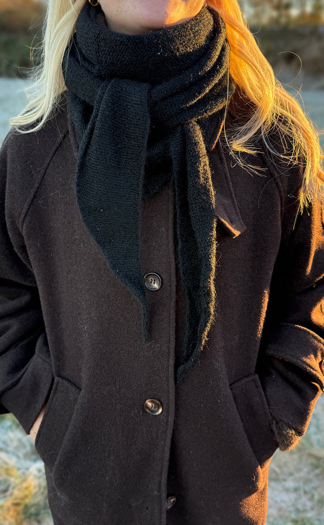 Say INA Copenhagen Skjerf - Myrna - Black