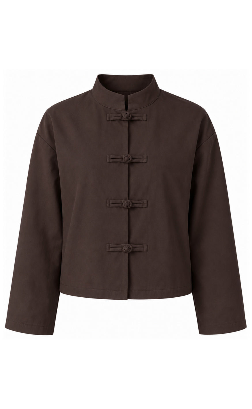 Say INA Copenhagen Trenchcoat - Amie - Chocolate Brown