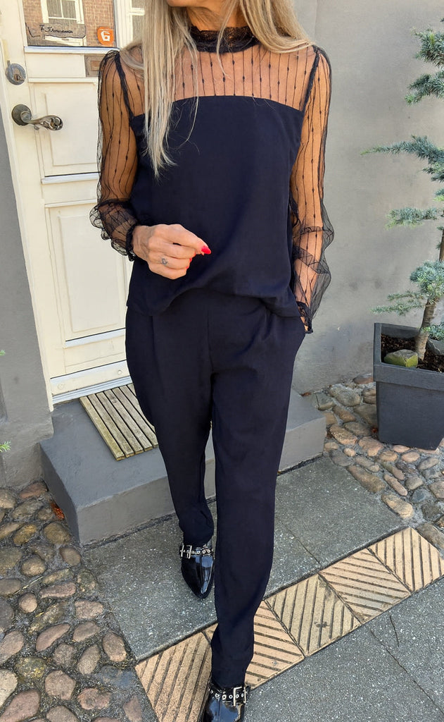 Say INA Copenhagen Jumpsuit / Jumpsuit - Trisha - Navy Blue
