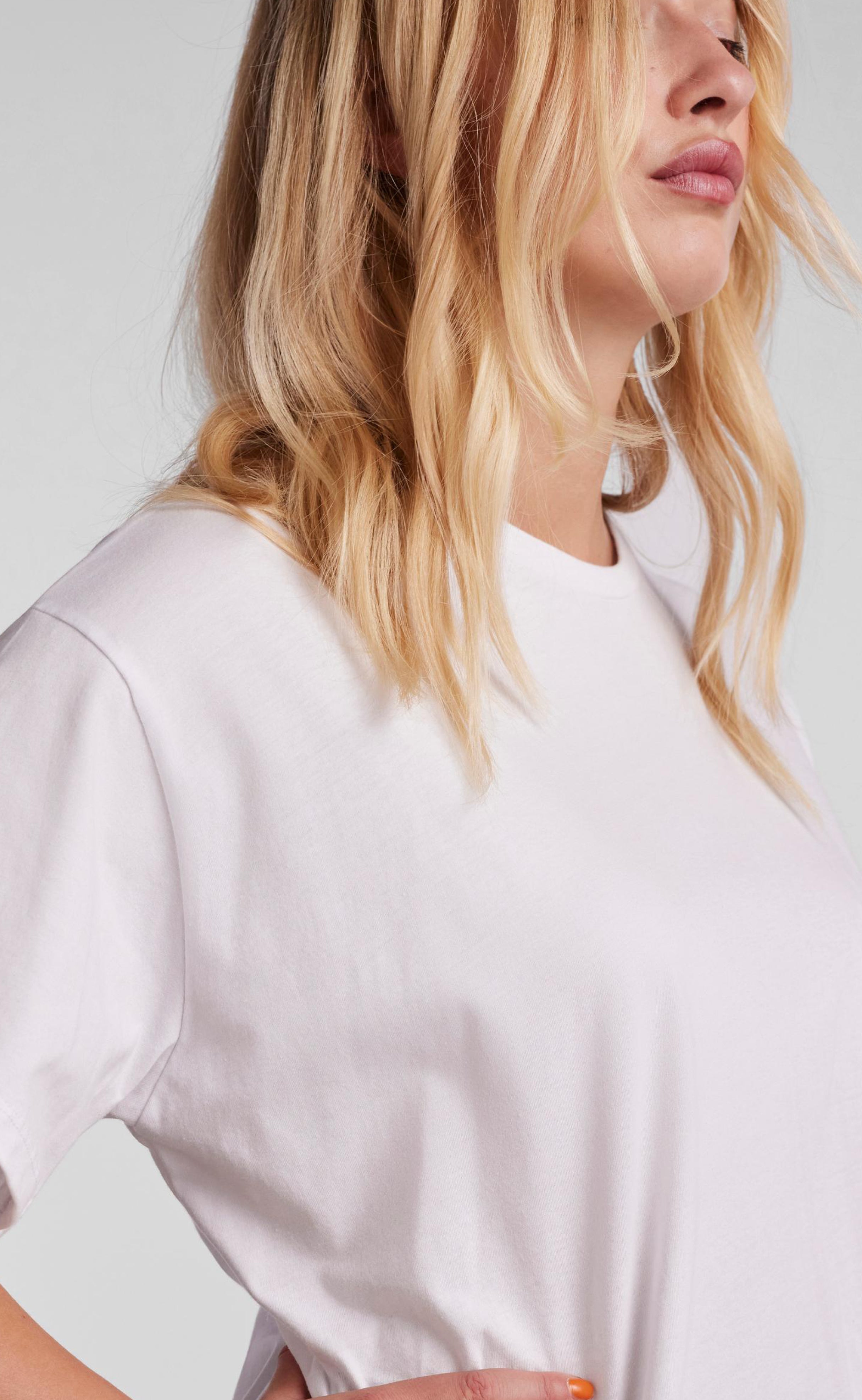 PIECES T-Shirt - Rina - Bright White