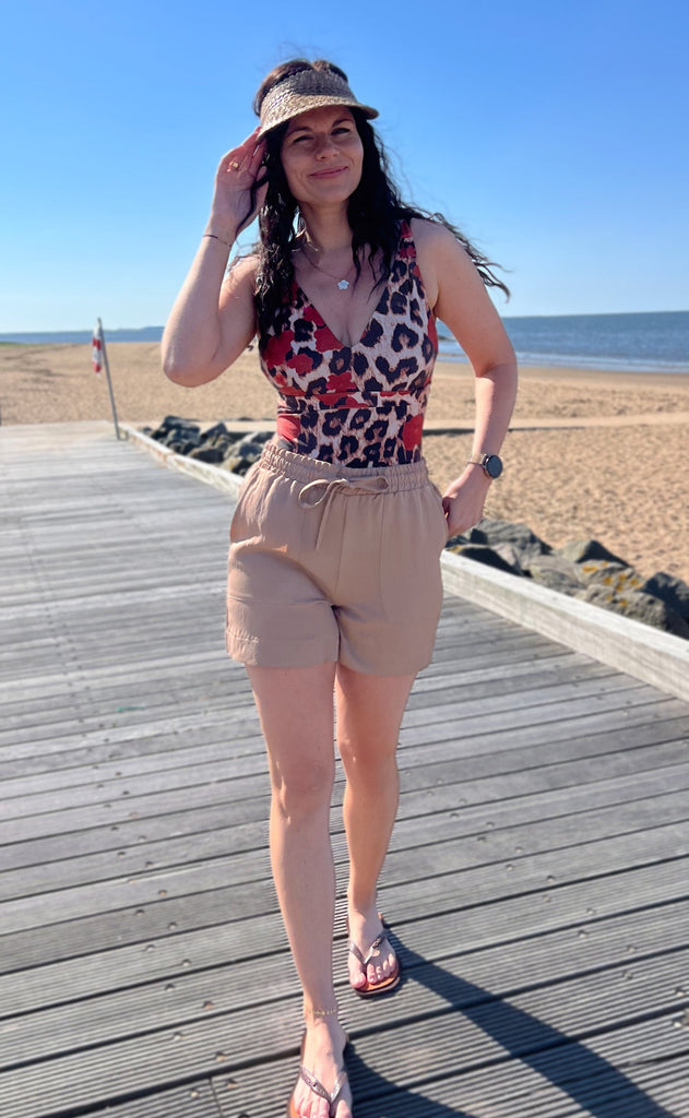 Unica Copenhagen Badedrakt - Kathrin - Leo / Red Flowers