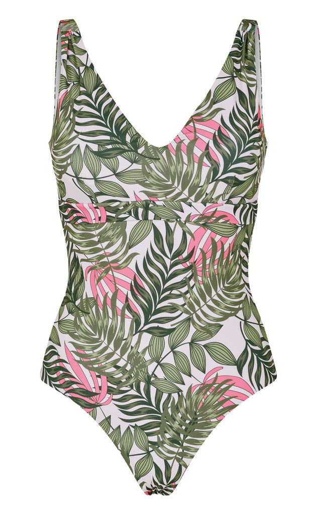 Unica Copenhagen Badedrakt - Kathrin - Palm Print