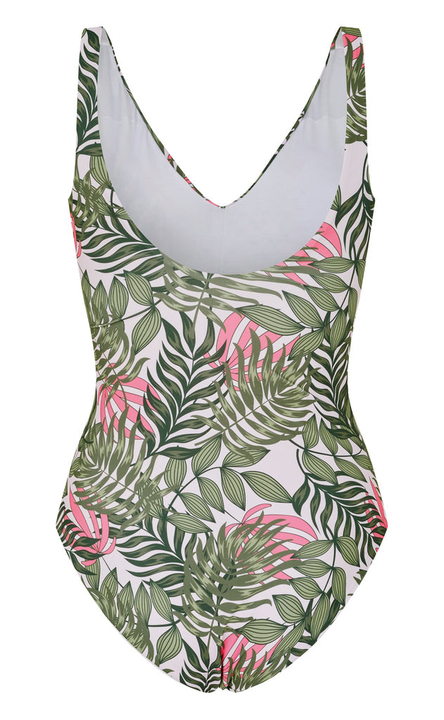 Unica Copenhagen Badedrakt - Kathrin - Palm Print