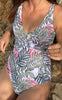 Unica Copenhagen Badedrakt - Kathrin - Palm Print