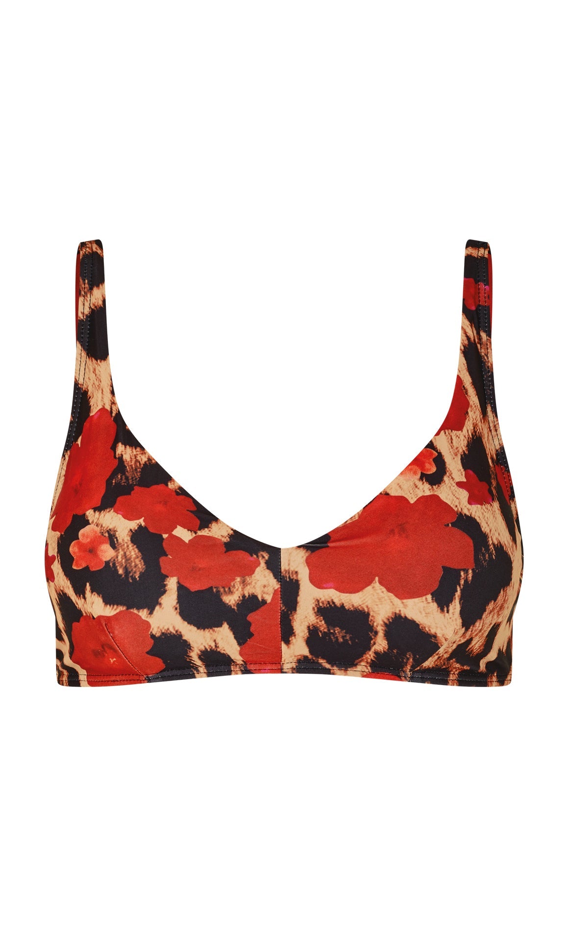 Unica Copenhagen Bikinitopp / Topp - Eda - Leo / Red Flowers