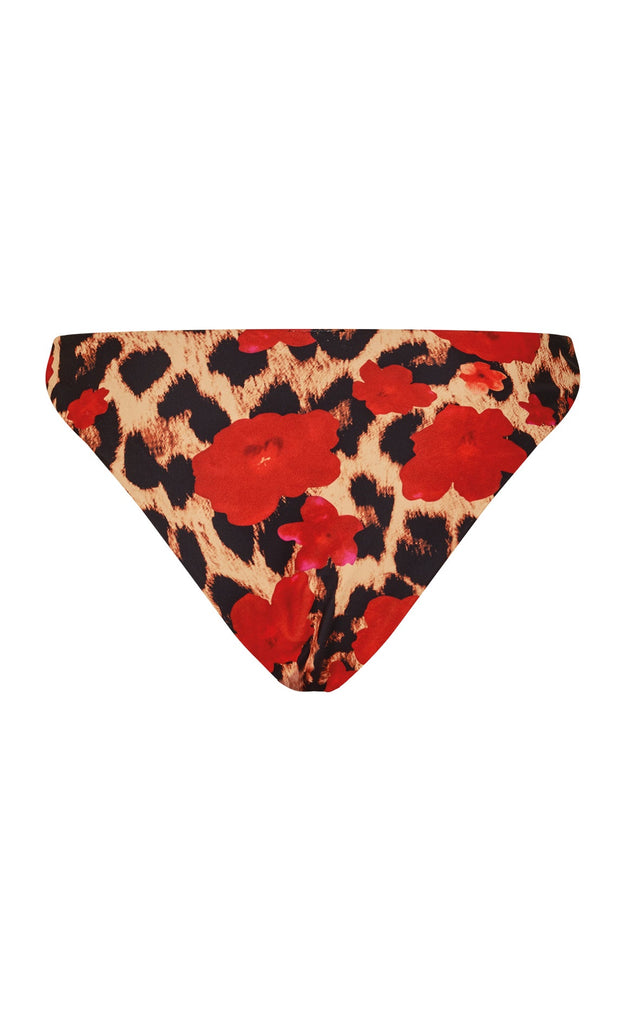 Unica Copenhagen Bikinitruse - Elena - Leo / Red Flowers