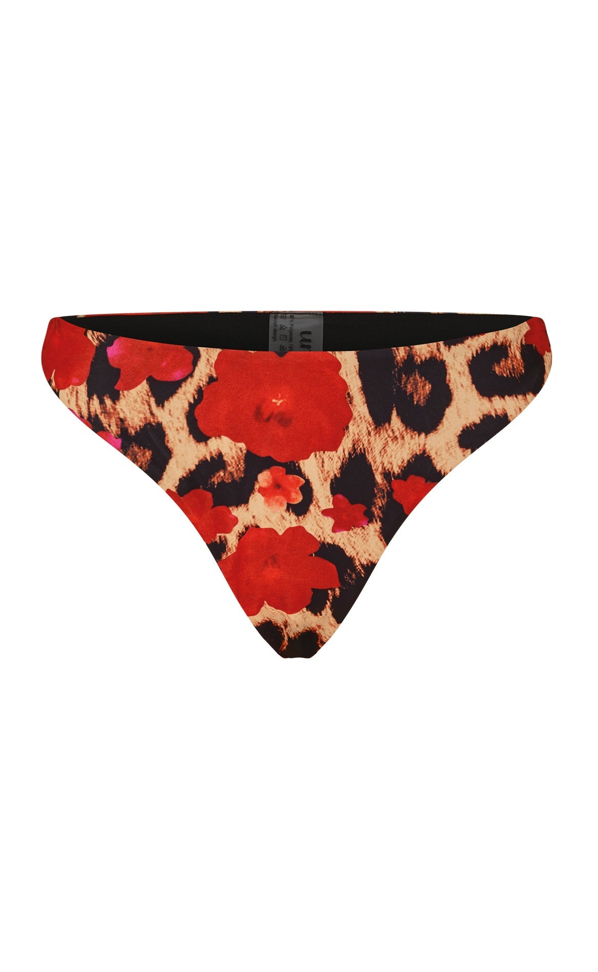 Unica Copenhagen Bikinitruse - Elena - Leo / Red Flowers