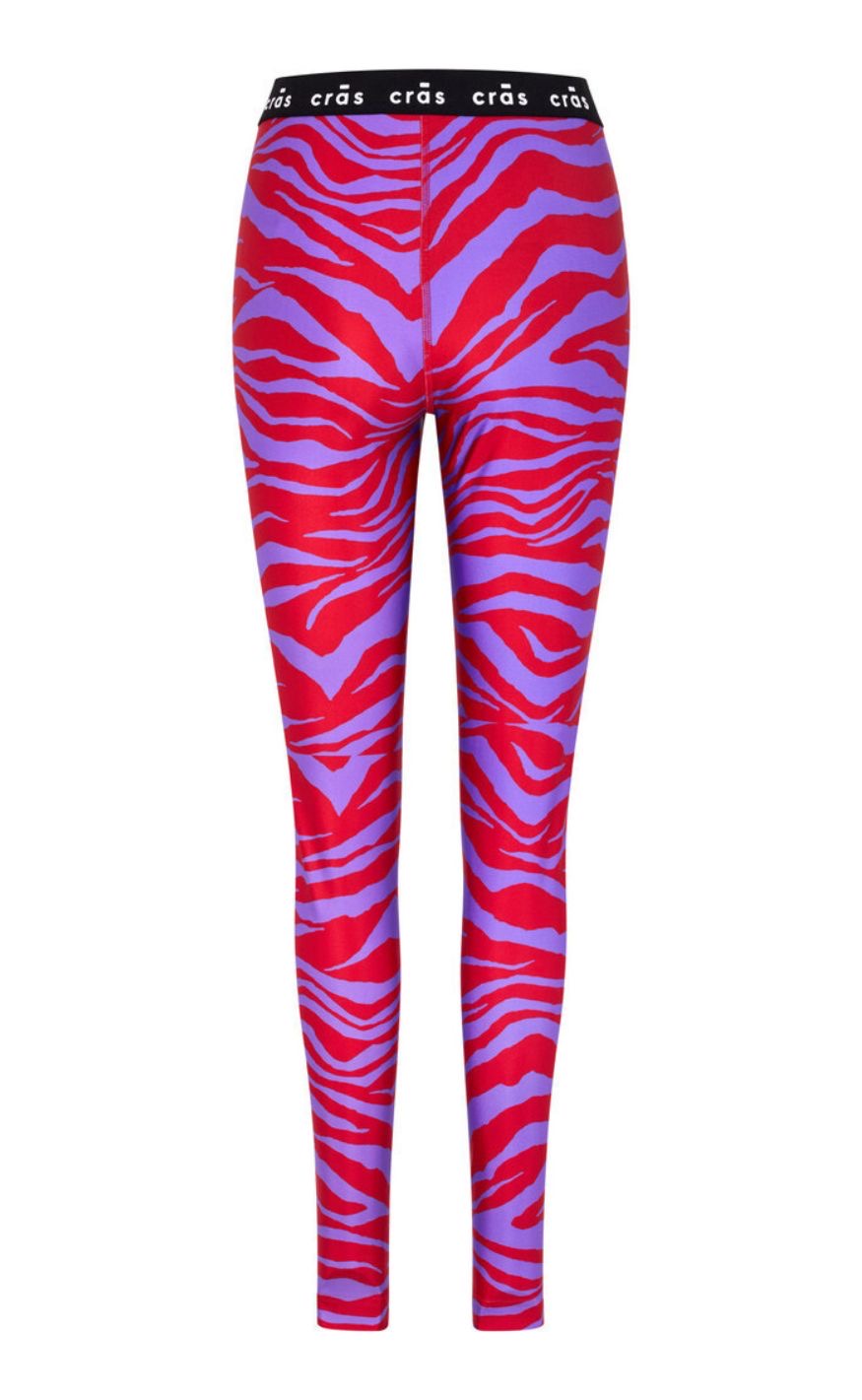 Cras Leggins - Kate - Zebra Red