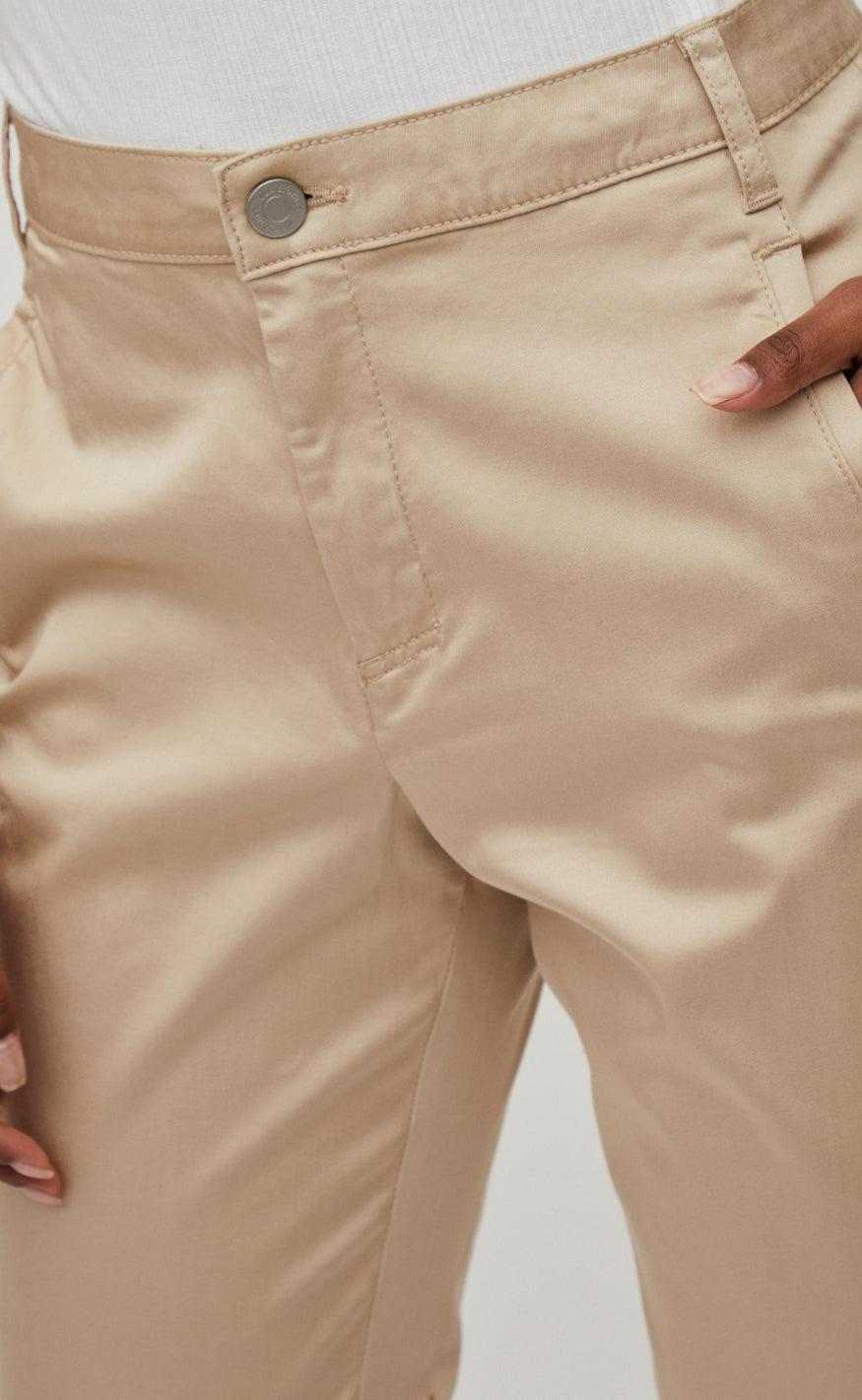 VILA Bukser - Chino - Soft Camel