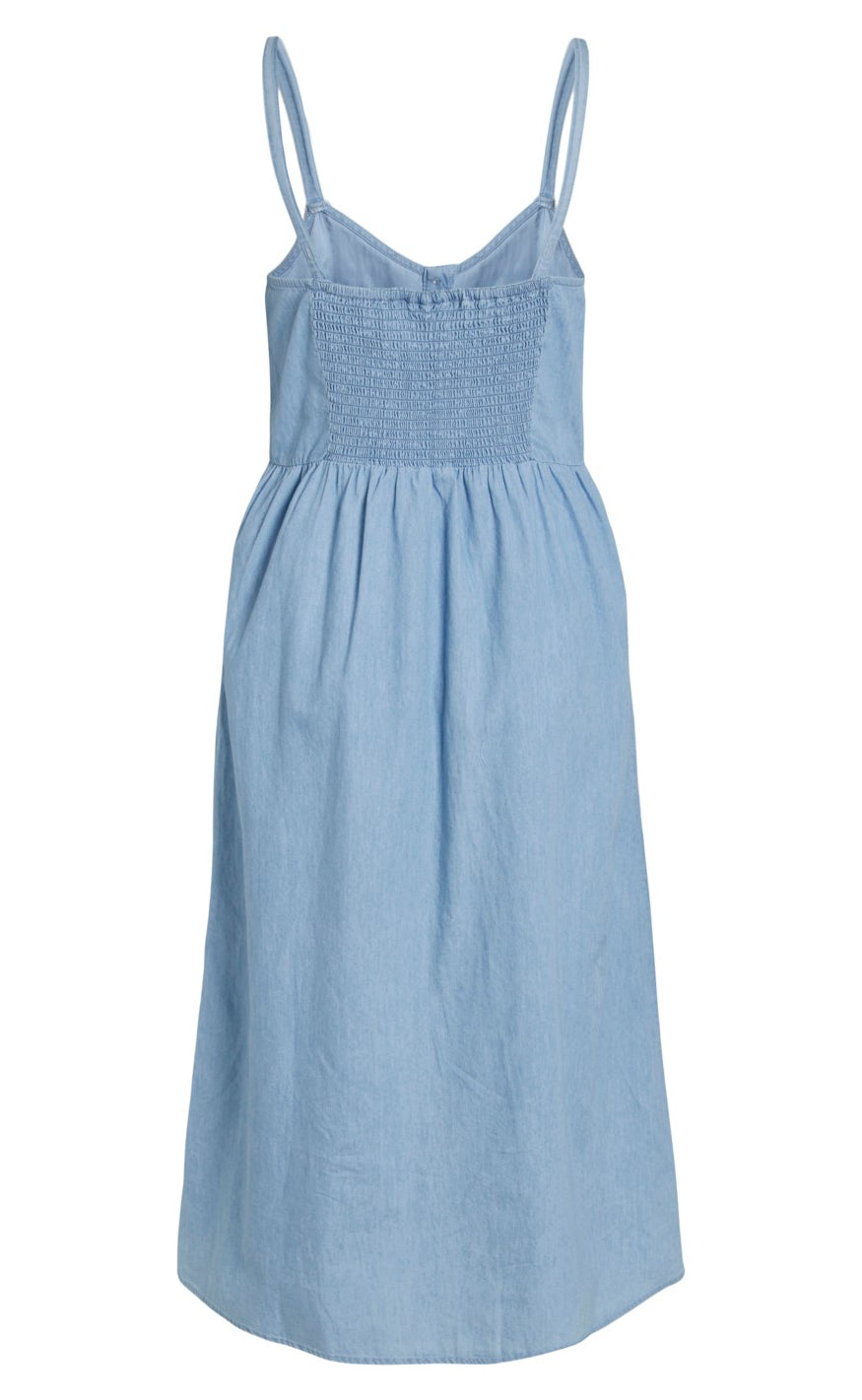 VILA Kjole - Zia - Light Blue
