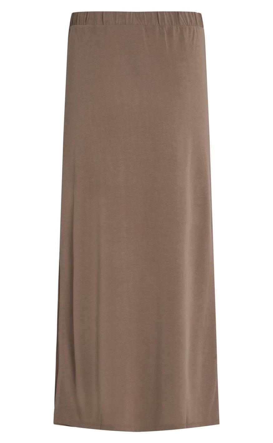 VILA Skjørt - Modala - Walnut