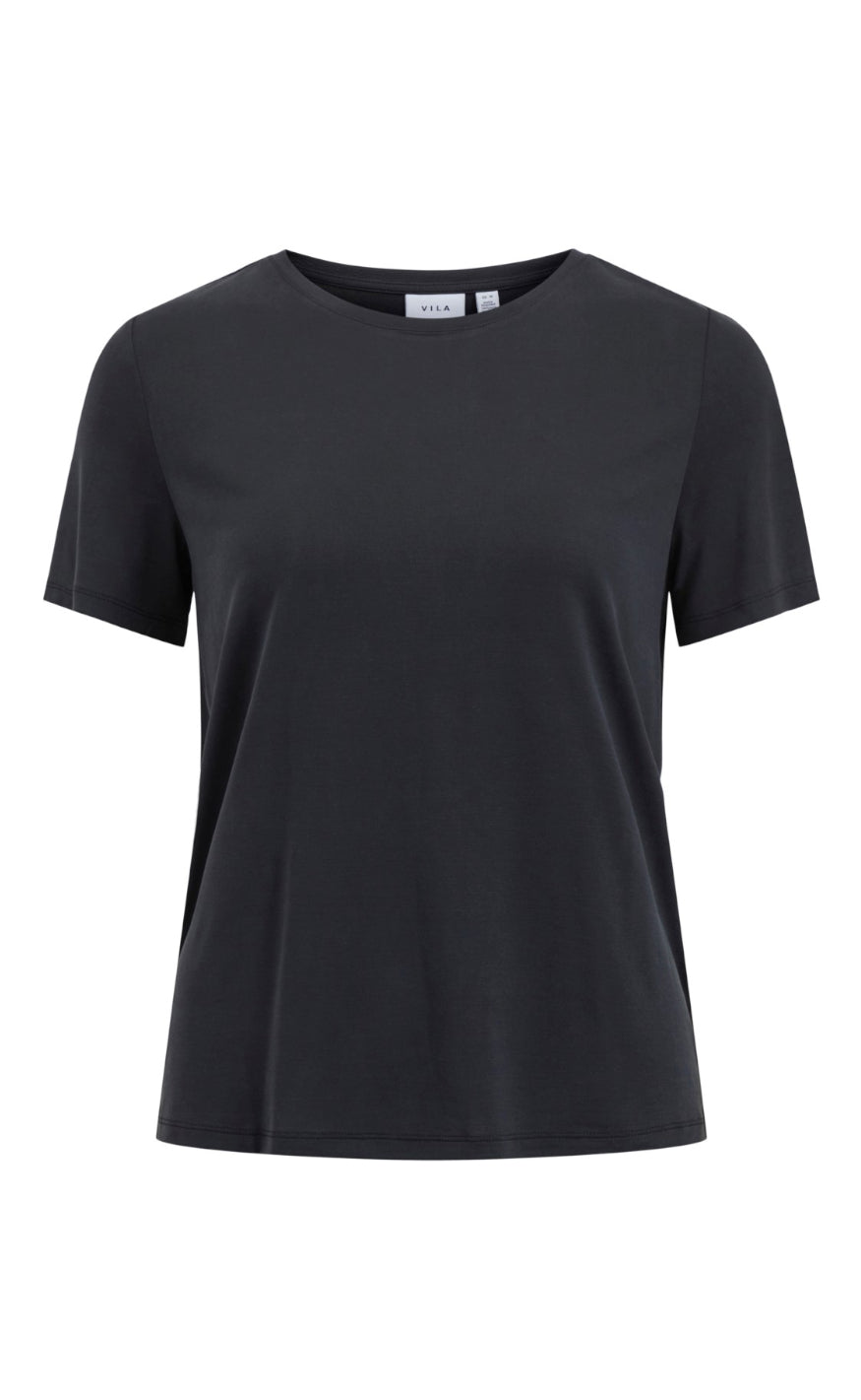 VILA Topp - Modala - Black
