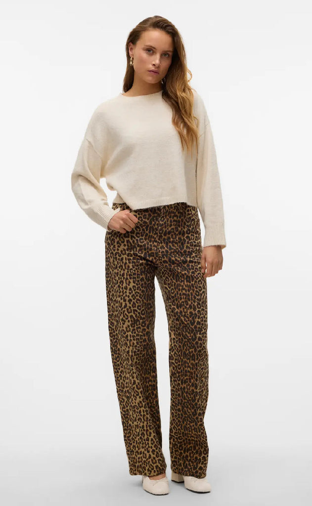 Vero Moda Bukser - Tessa - Silver Mink