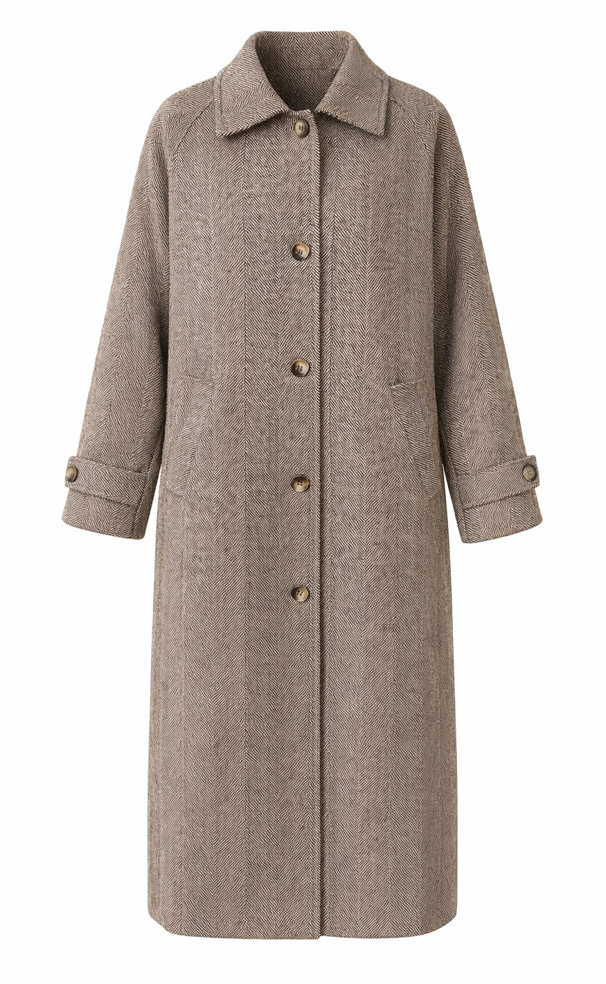 Say INA Copenhagen Kåpe - Vienna - Off White / Brown