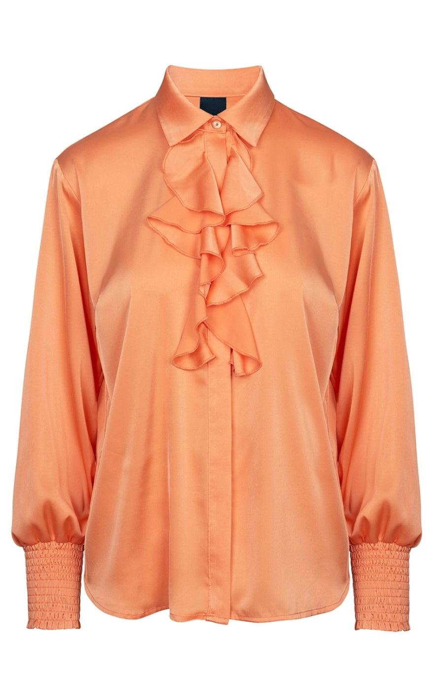 One Two Luxzuz Skjorte - Gertalia - Apricot Wash