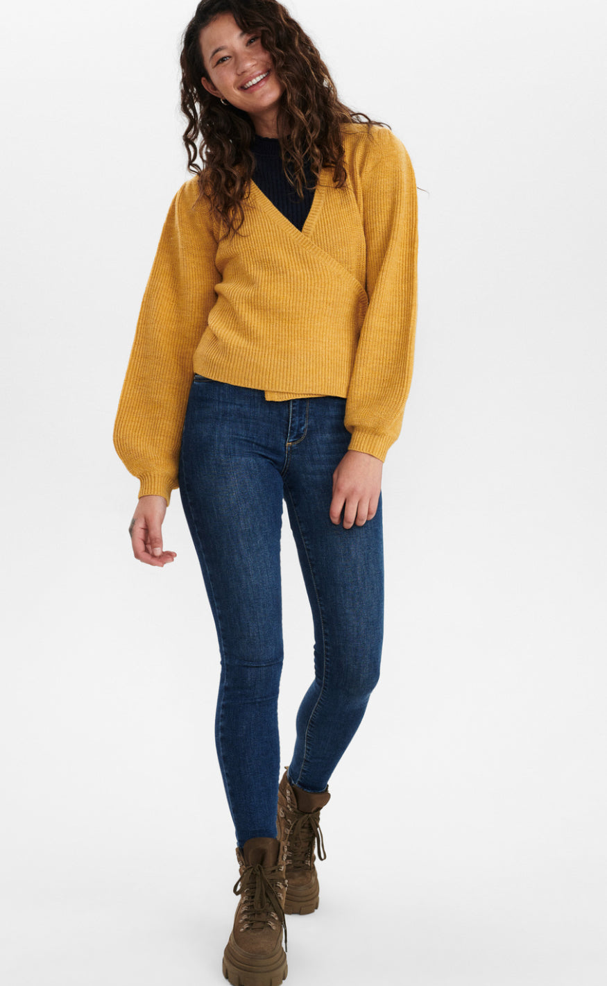 Nümph Cardigan - Audrey - Golden Spice