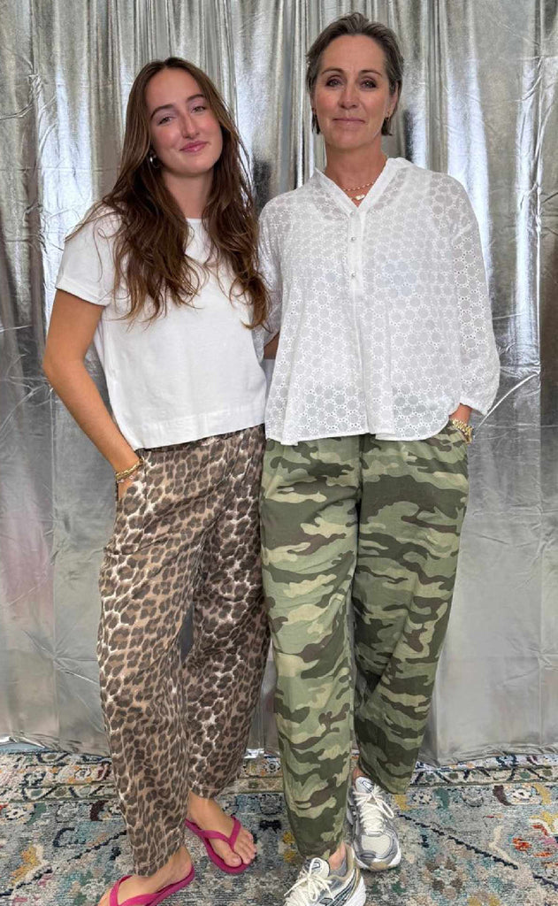 Black Colour Bukser - Abbie Barrel - Lt. Leo