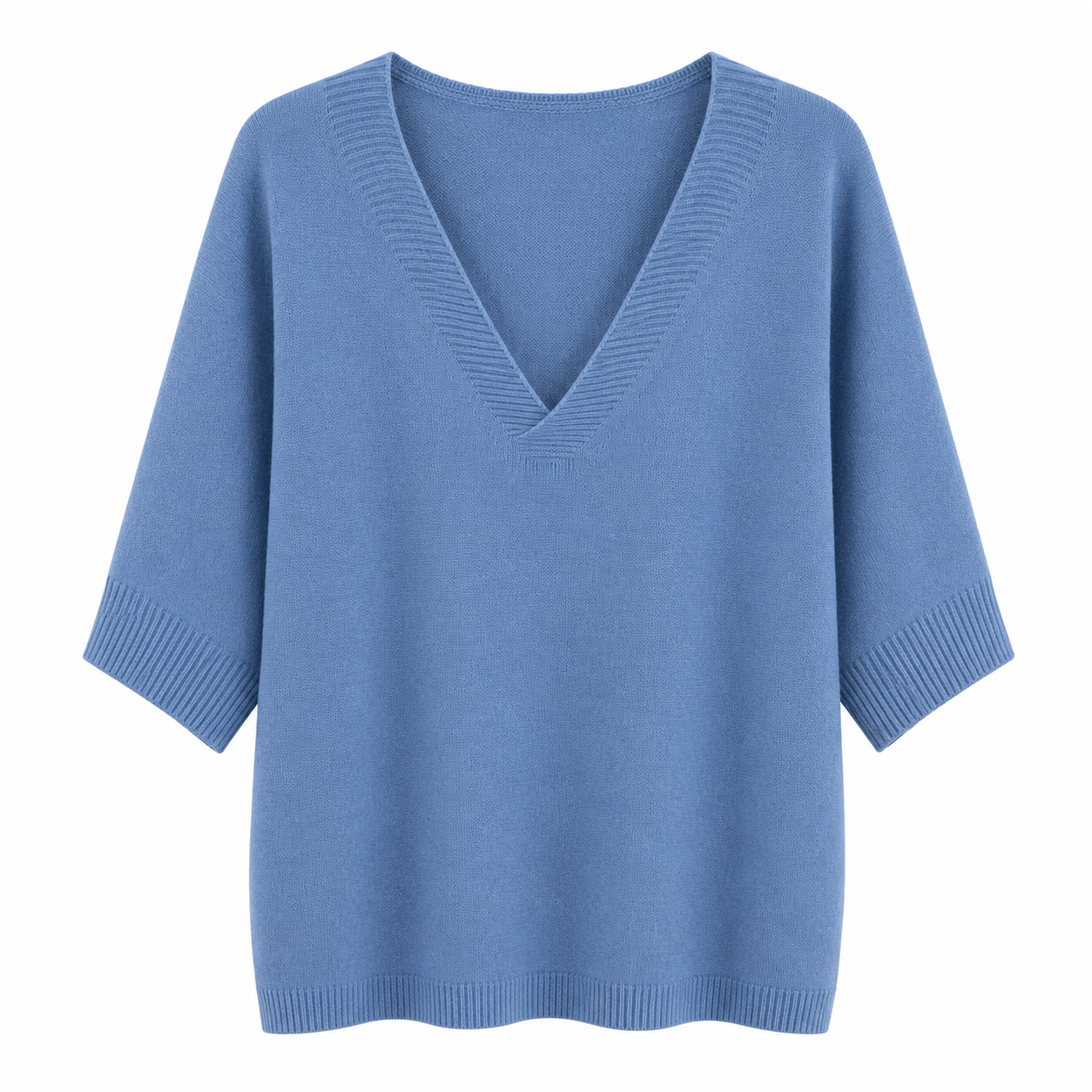 Marta Du Chateau Genser - Inaya - Jeans Blue Melange